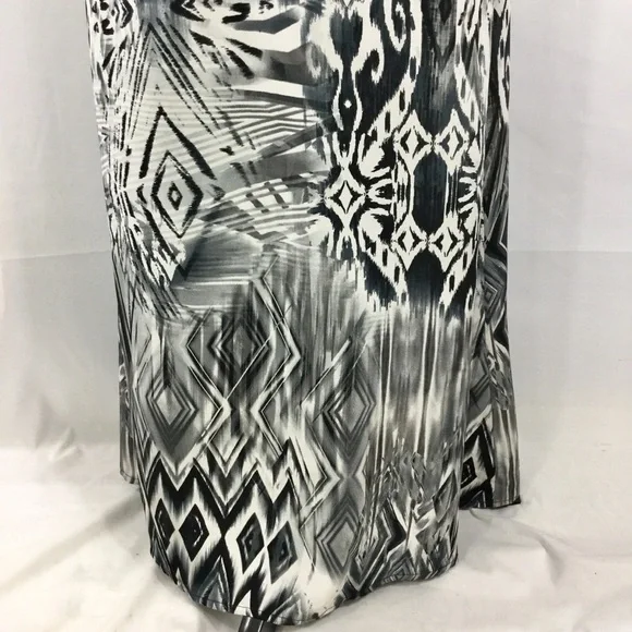 SW3 Bespoke Women's Skirt Silk A Line Maxi
Length Drawstring Waist Front Slits M - Picture 9 of 15